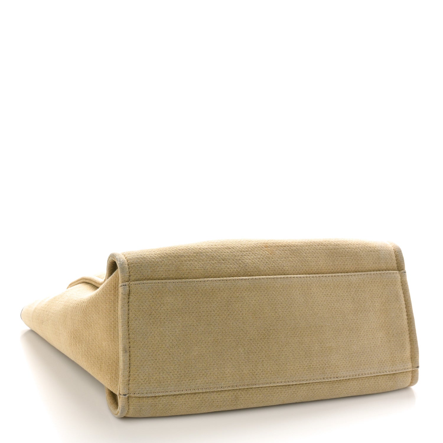 Chanel Canvas Medium Deauville Tote Beige Black 4 of 13