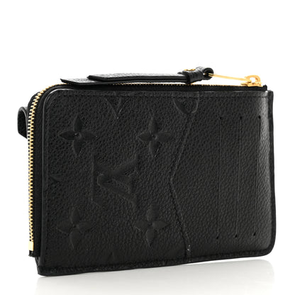 Louis Vuitton Empreinte Recto Verso Card Holder Black 3 of 7