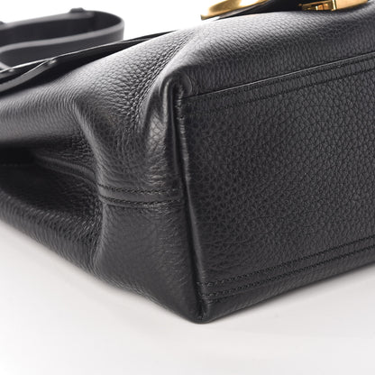 Gucci Cellarius Calfskin GG Marmont Shoulder Bag Black 5 of 9
