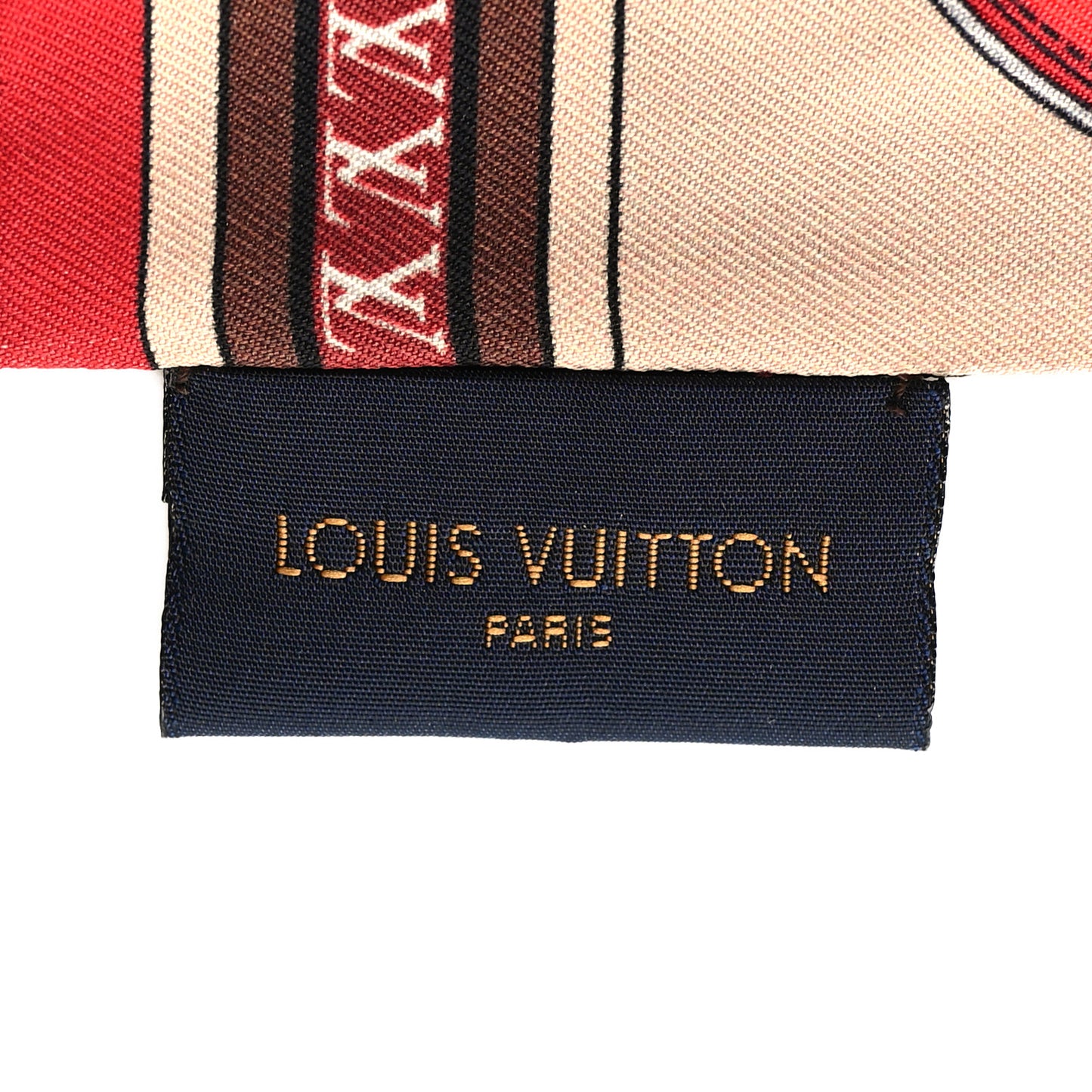 Silk Monogram All In LV Bandeau Brown