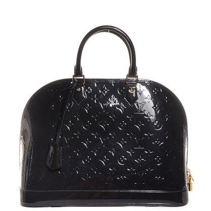 Louis Vuitton Vernis Alma GM Blue Infini 1 of 7