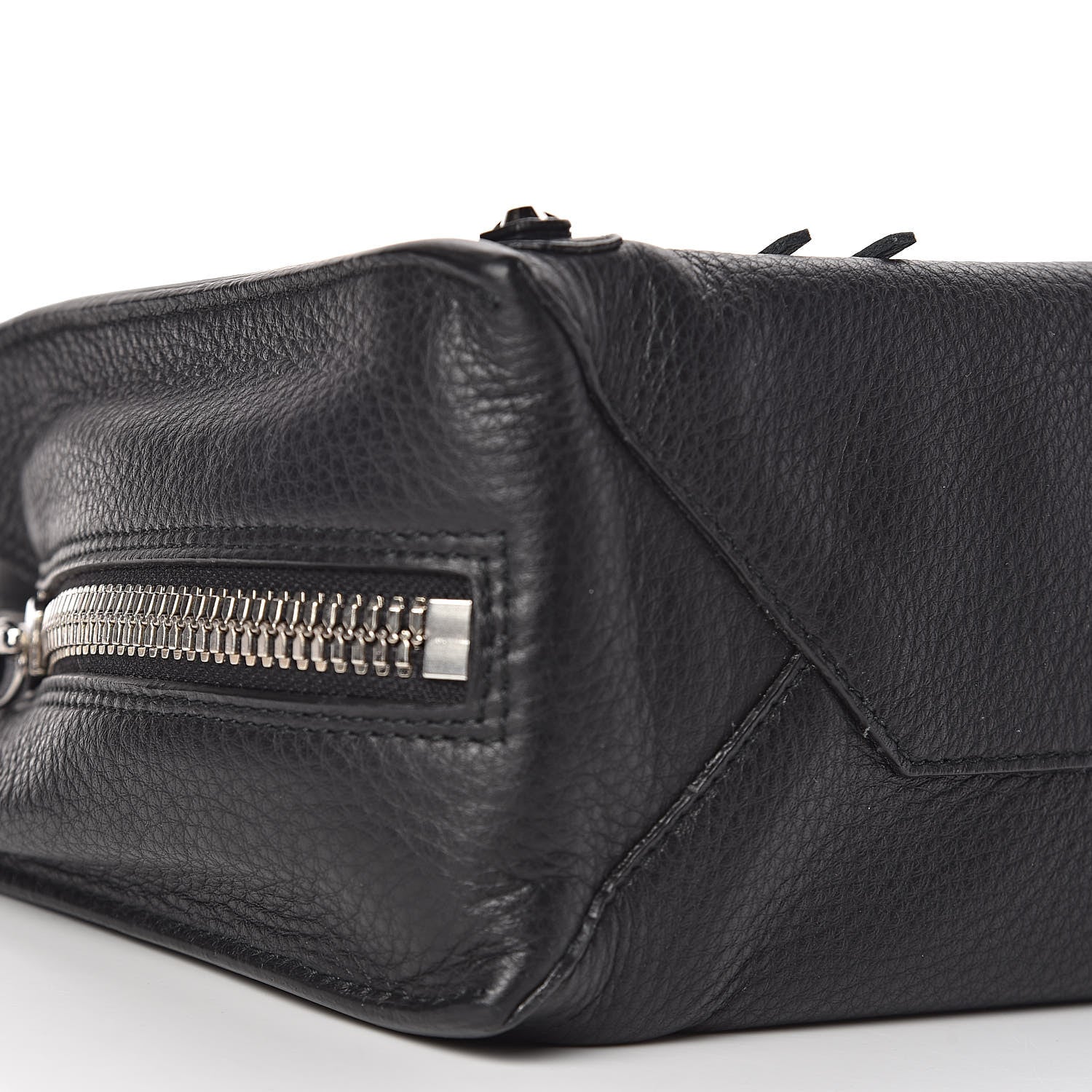 Balenciaga Veau Papier A6 Zip Around Tote Black 8 of 10