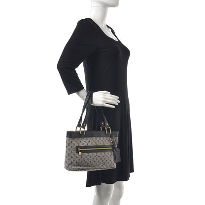 Louis Vuitton Mini Monogram Lucille PM Blue 2 of 15