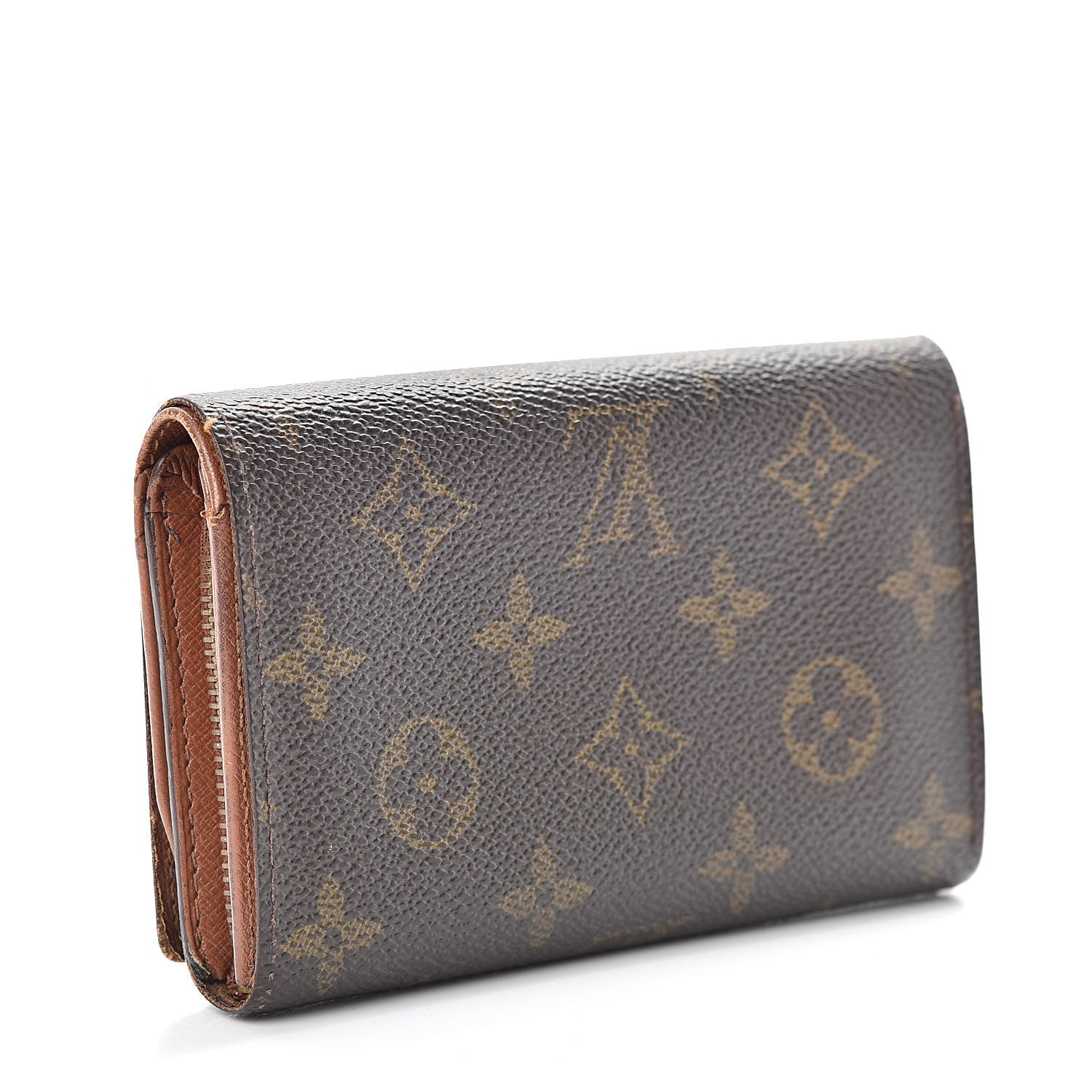 Louis Vuitton Monogram Porte-Monnaie Tresor Wallet 3 of 18