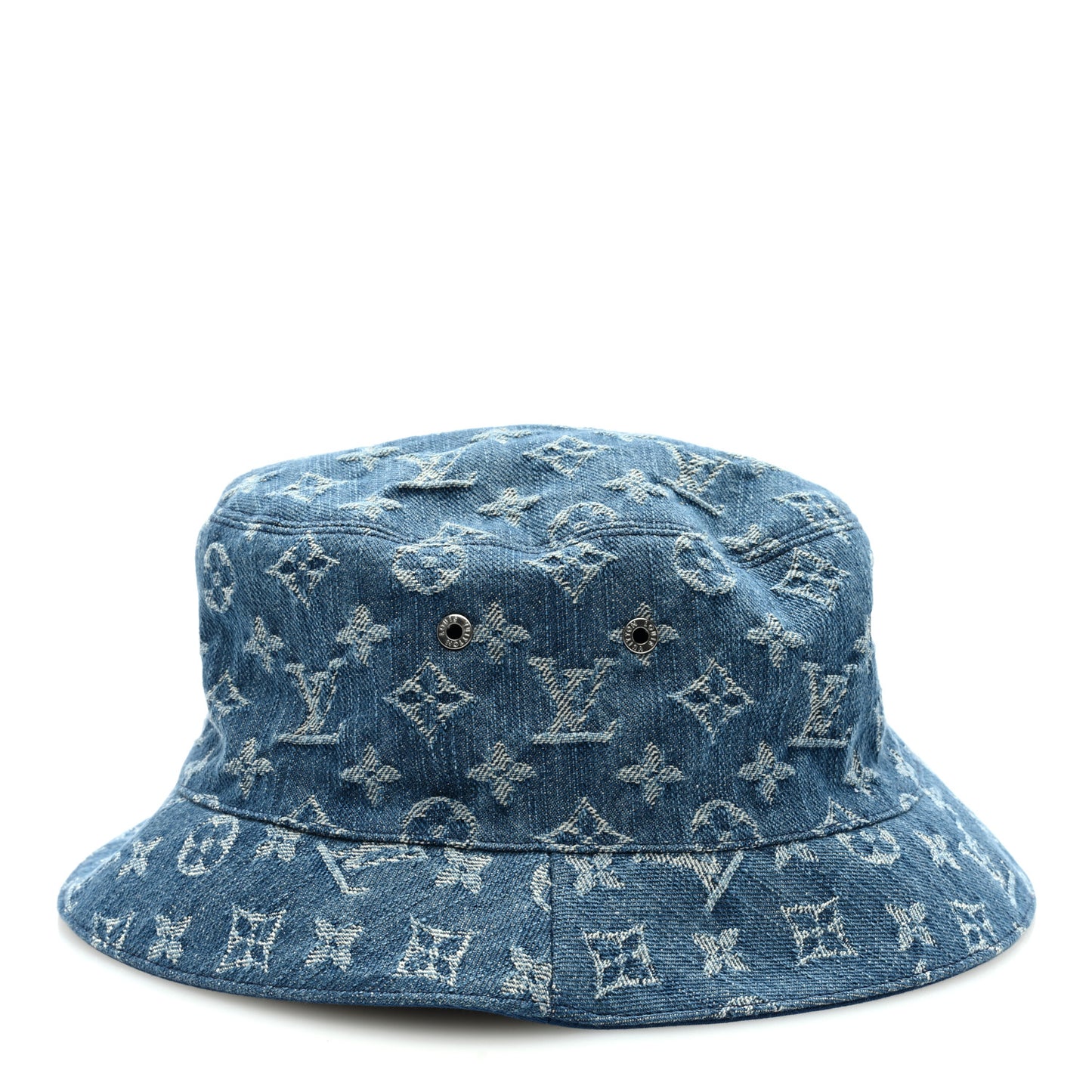 Monogram Denim Transformable Bob Bucket Hat 62 Blue