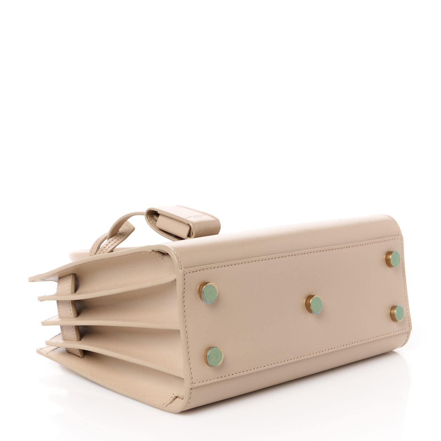 Smooth Calfskin Nano Sac de Jour Dark Beige