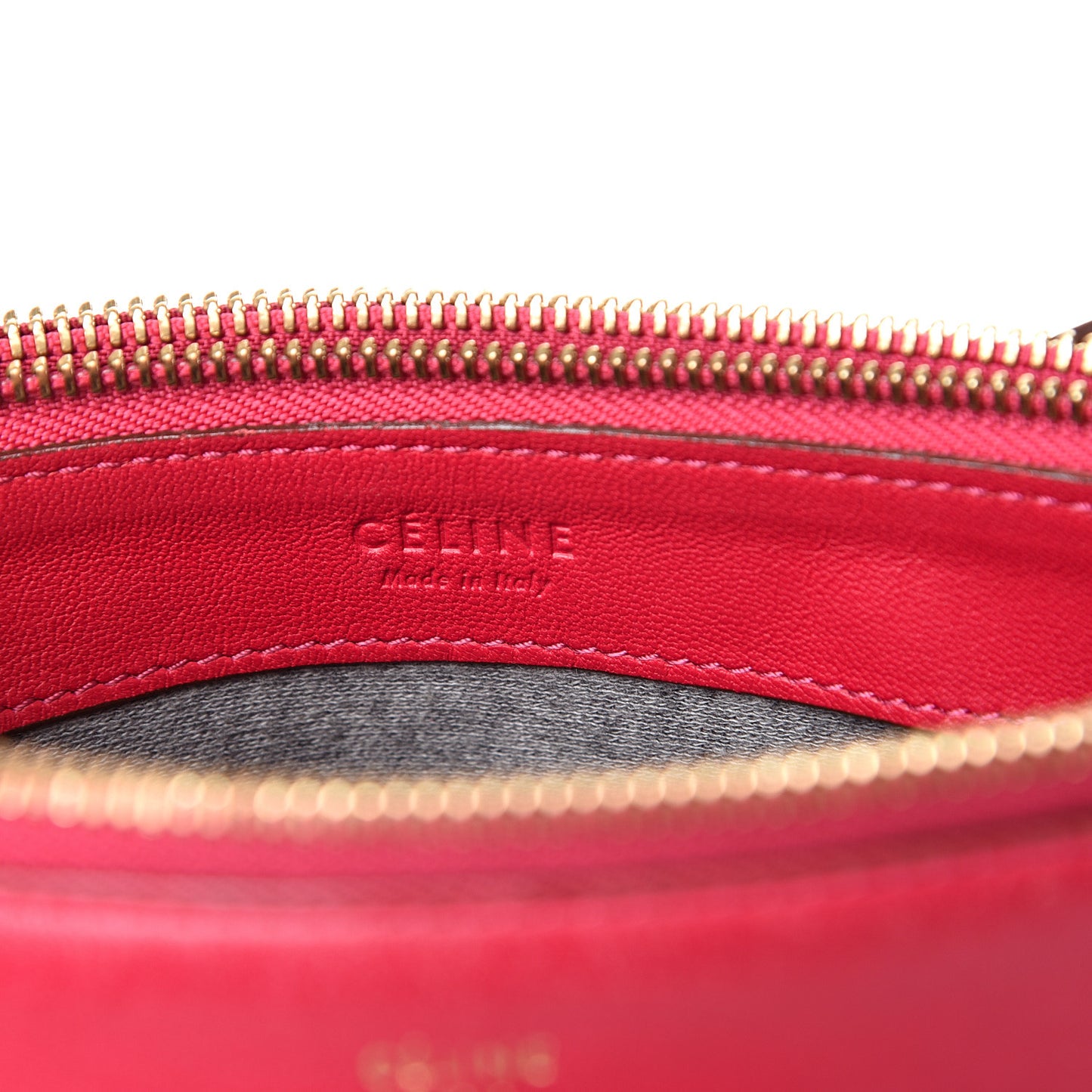 Lambskin Large Trio Crossbody Bag Red