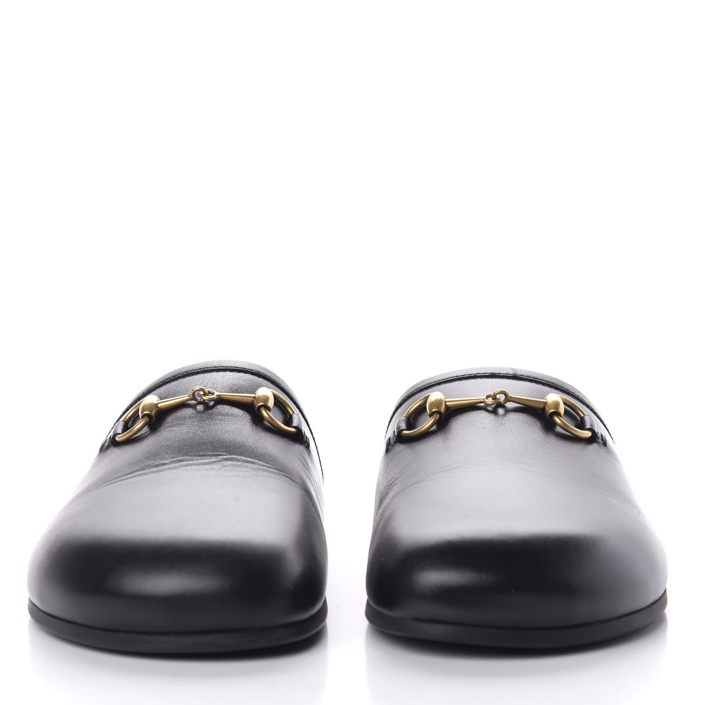 Malaga Kid Womens Horsebit River Slippers 35 Black