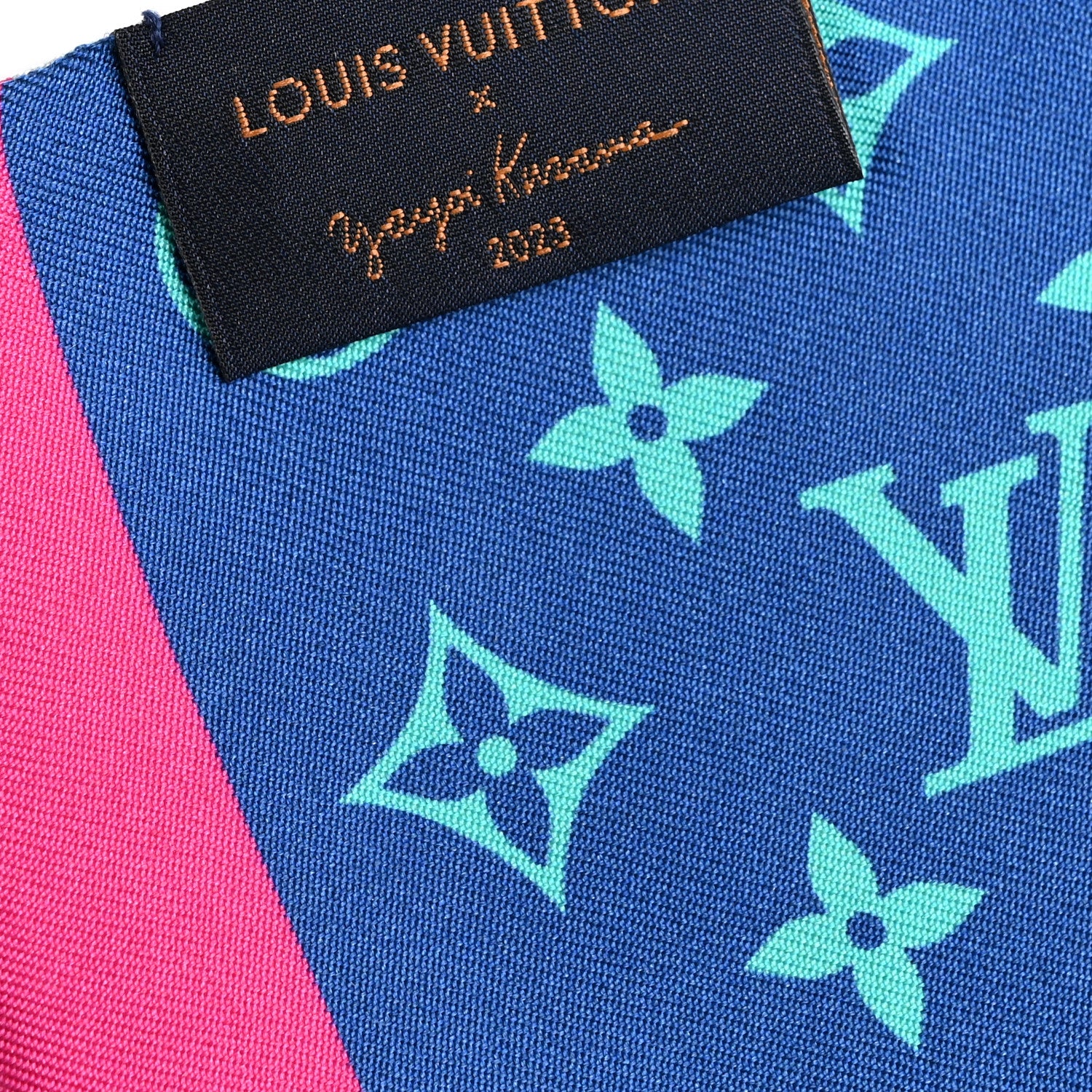 Louis Vuitton LV x YK Pumpkins Bandeau Blue Multicolor 3 of 4