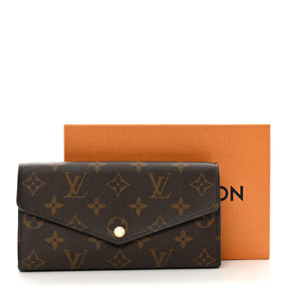 Louis Vuitton Monogram Sarah Wallet NM 3 of 9