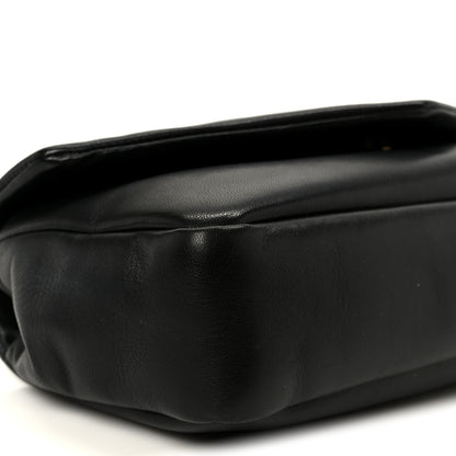 Saint Laurent Plunged Lambskin Calypso Black 10 of 11