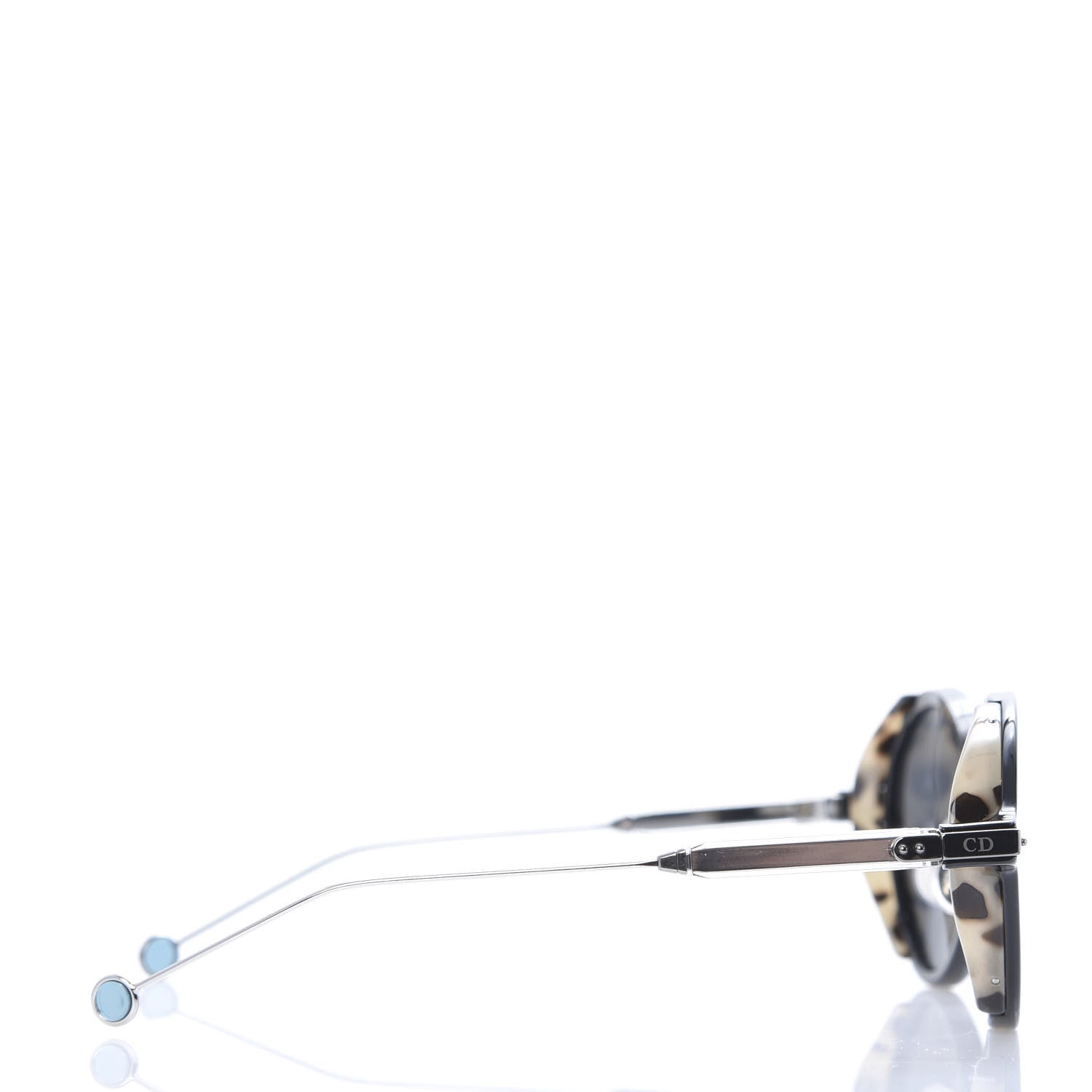 Christian Dior Acetate Umbrage Round Sunglasses Tortoise Black 3 of 8