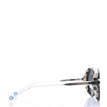 Christian Dior Acetate Umbrage Round Sunglasses Tortoise Black 3 of 8