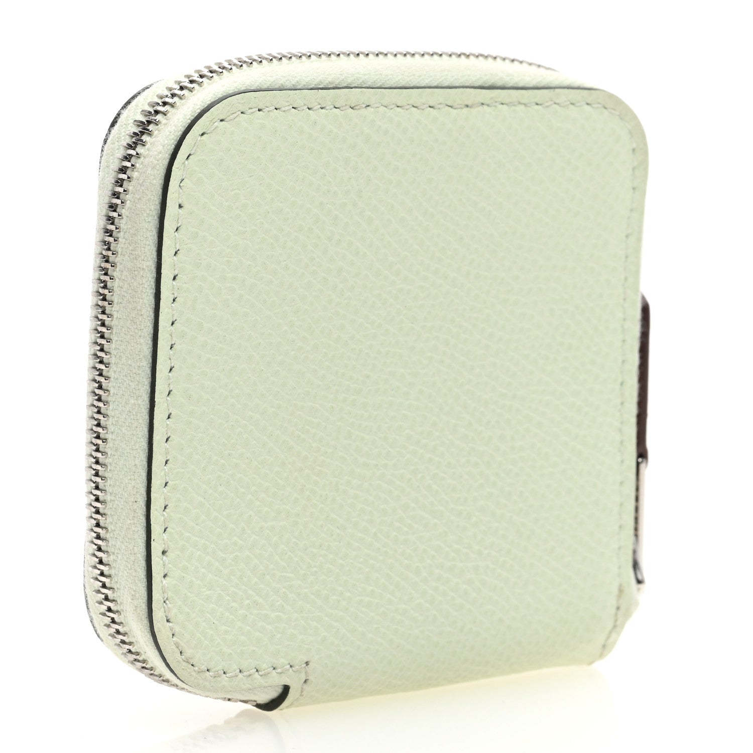 Hermes Epsom Silk'In Coin Purse Vert Fizz 3 of 7