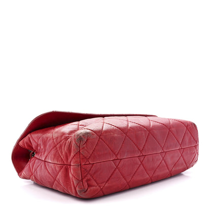 Chanel Calfskin Quilted In The Business Flap Bag Red 4 of 13