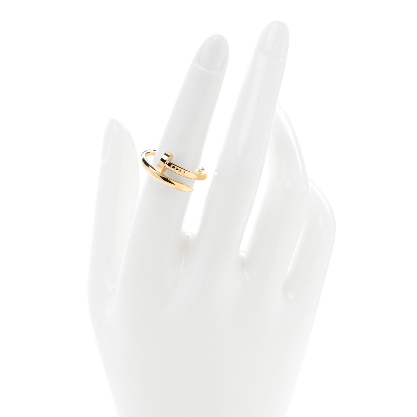 18K Yellow Gold Juste Un Clou Ring 54 6.75