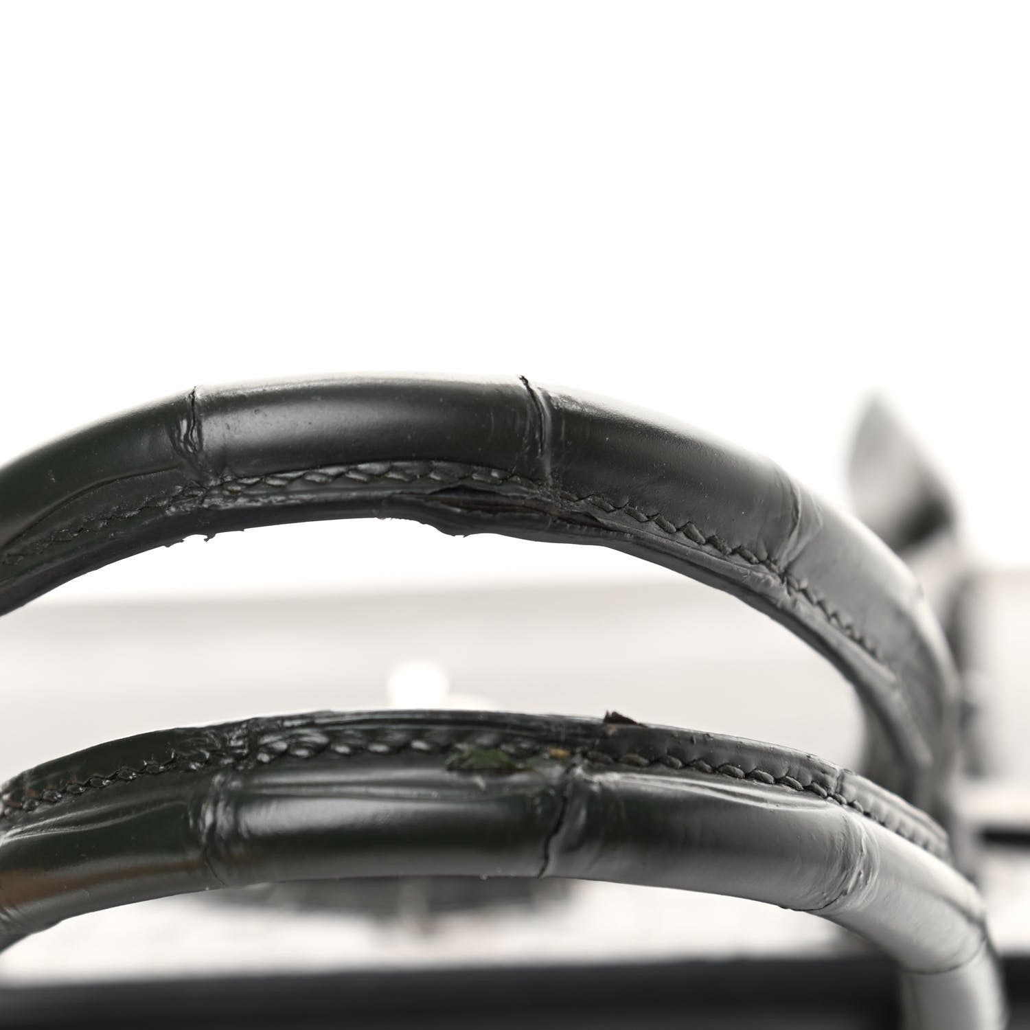 Hermes Shiny Niloticus Crocodile Birkin 30 Graphite 16 of 18