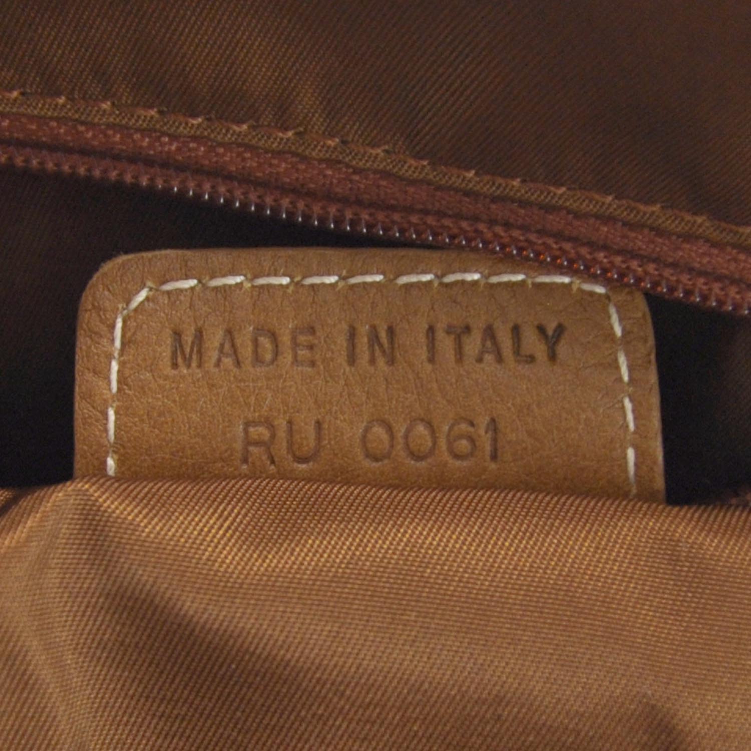 Christian Dior Leather Tote Camel 8 of 8