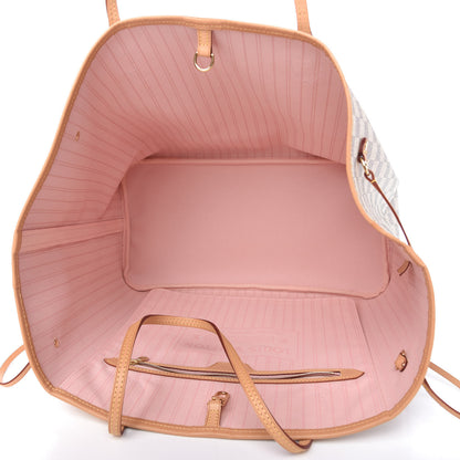 Louis Vuitton Damier Azur Neo Neverfull GM Rose Ballerine 5 of 12