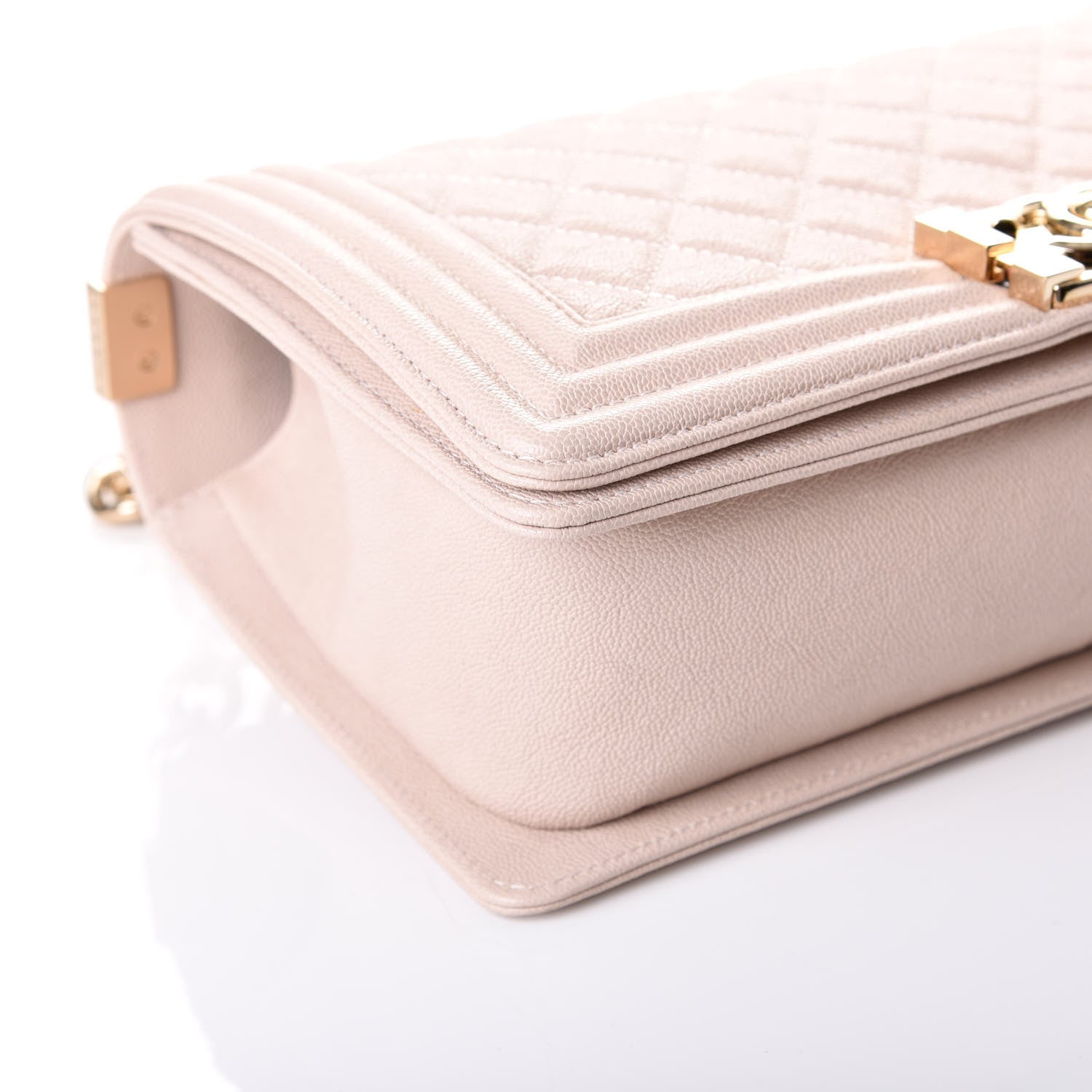 Chanel Caviar Quilted Medium Boy Flap Light Pink 5 of 10