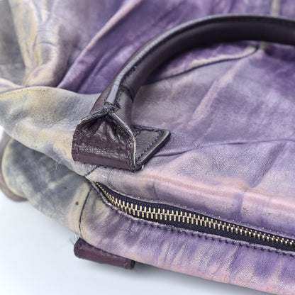 Saint Laurent Lambskin Ombre Easy Sac Degrade Purple 8 of 18