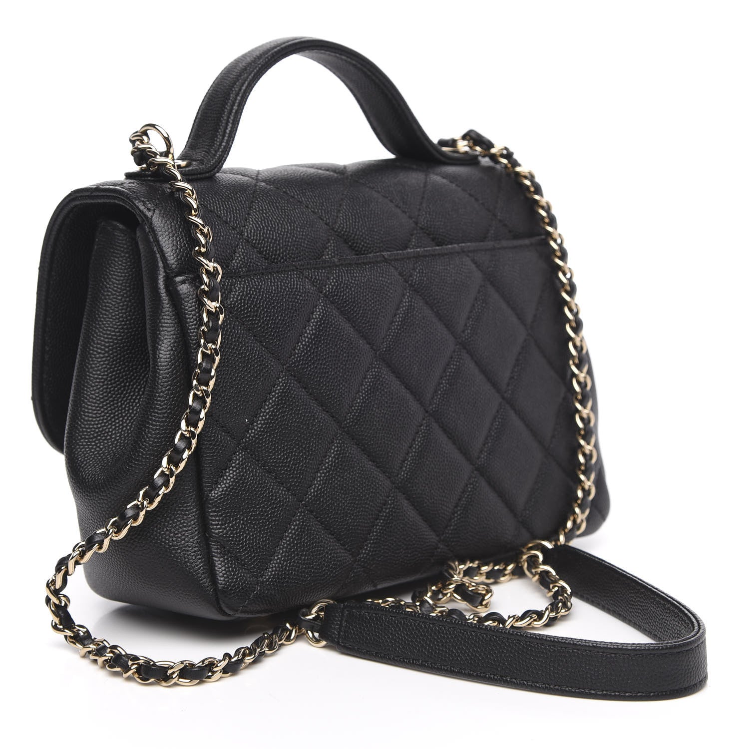 Chanel Caviar Quilted Small Business Affinity Flap Black 3 of 11