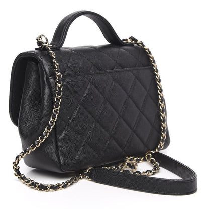 Chanel Caviar Quilted Small Business Affinity Flap Black 3 of 11
