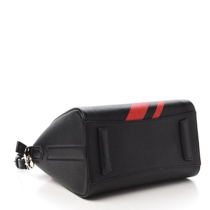 Givenchy Sugar Goatskin Striped Mini Antigona Black 4 of 10