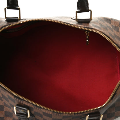 Louis Vuitton Damier Ebene Speedy 35 5 of 12