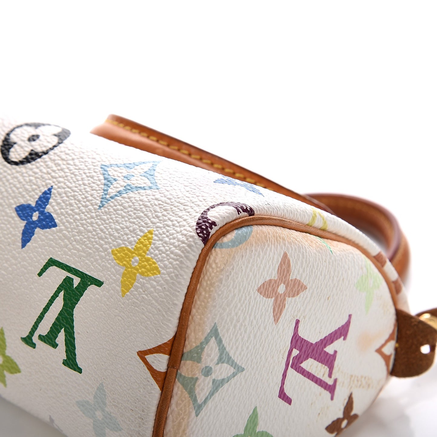 Monogram Multicolor Mini Sac HL Speedy White