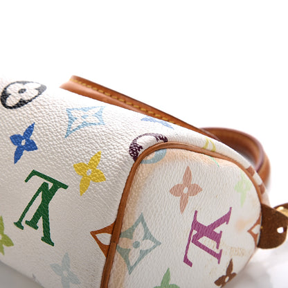 Louis Vuitton Monogram Multicolor Mini Sac HL Speedy White 10 of 13