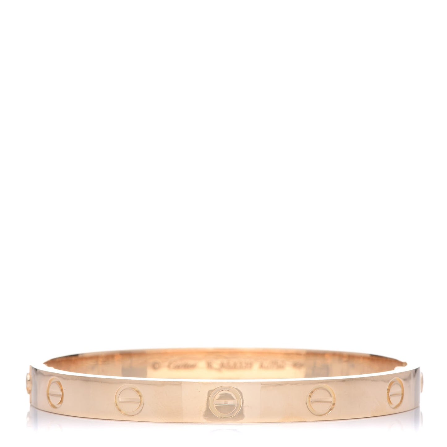 18K Yellow Gold LOVE Bracelet 16