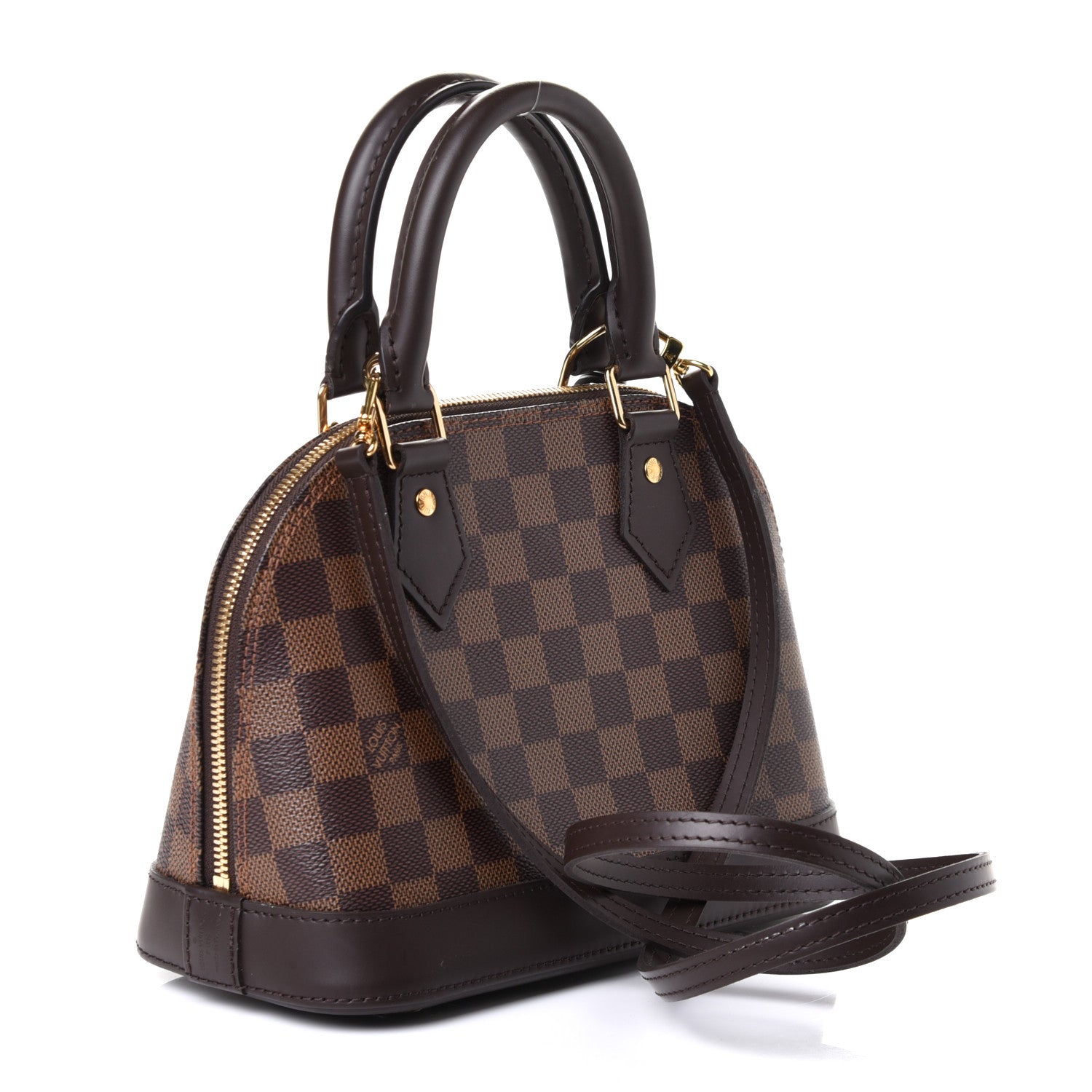 Louis Vuitton Damier Ebene Alma BB 4 of 8