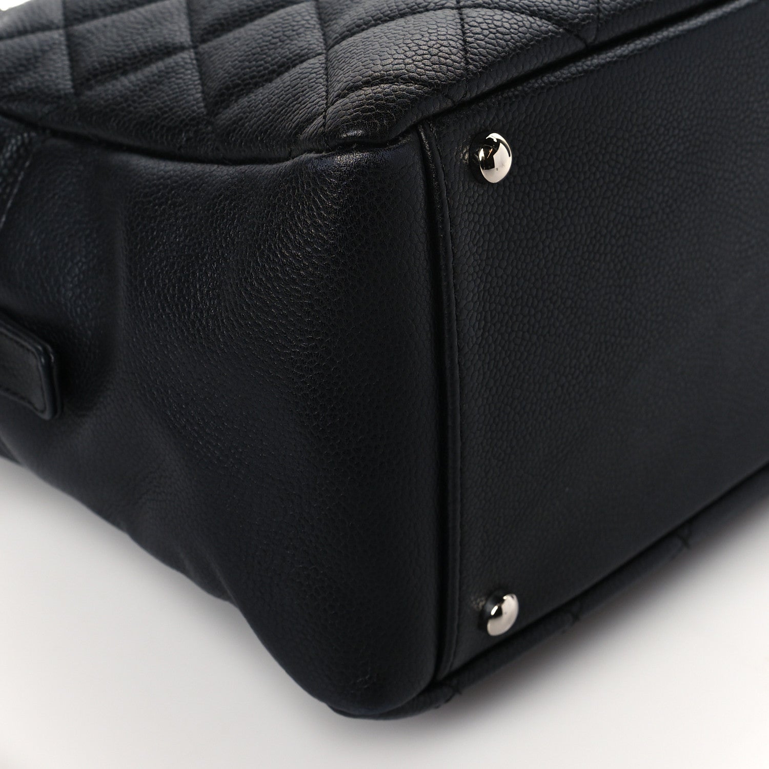 Chanel Caviar Quilted Petit Timeless Tote PTT Black 9 of 10