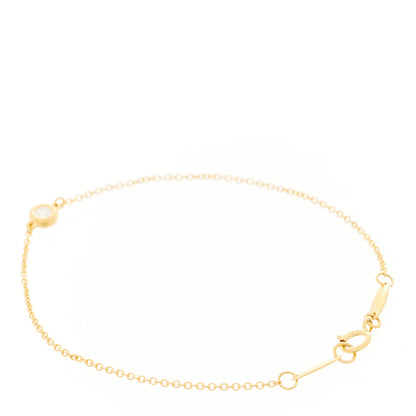Tiffany 18K Rose Gold Diamond .08ct Elsa Peretti Diamonds by the Yard Bracelet 2 of 4