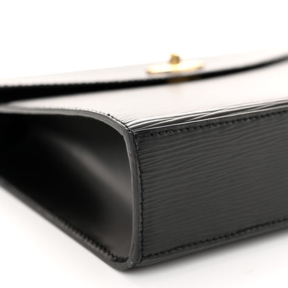 Louis Vuitton Epi Malesherbes Black 8 of 9