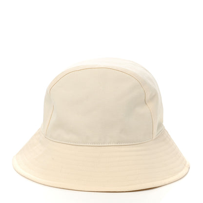 Hermes Cotton Bucket Hat 57 White 4 of 8