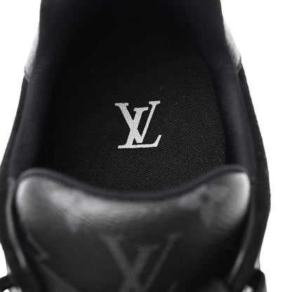 Louis Vuitton Monogram Eclipse Mens LV Trainer Sneakers 8 Black 7 of 9