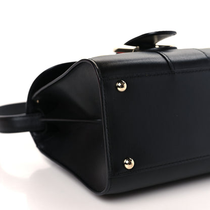 Delvaux Box Calfskin Mini Brillant Satchel Black 8 of 9