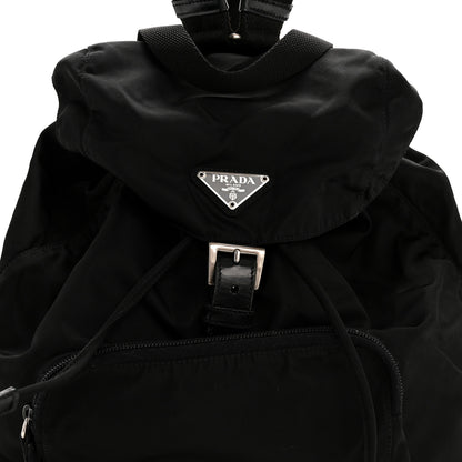 Prada Nylon Vela Single Buckle Backpack  Black 8 of 15