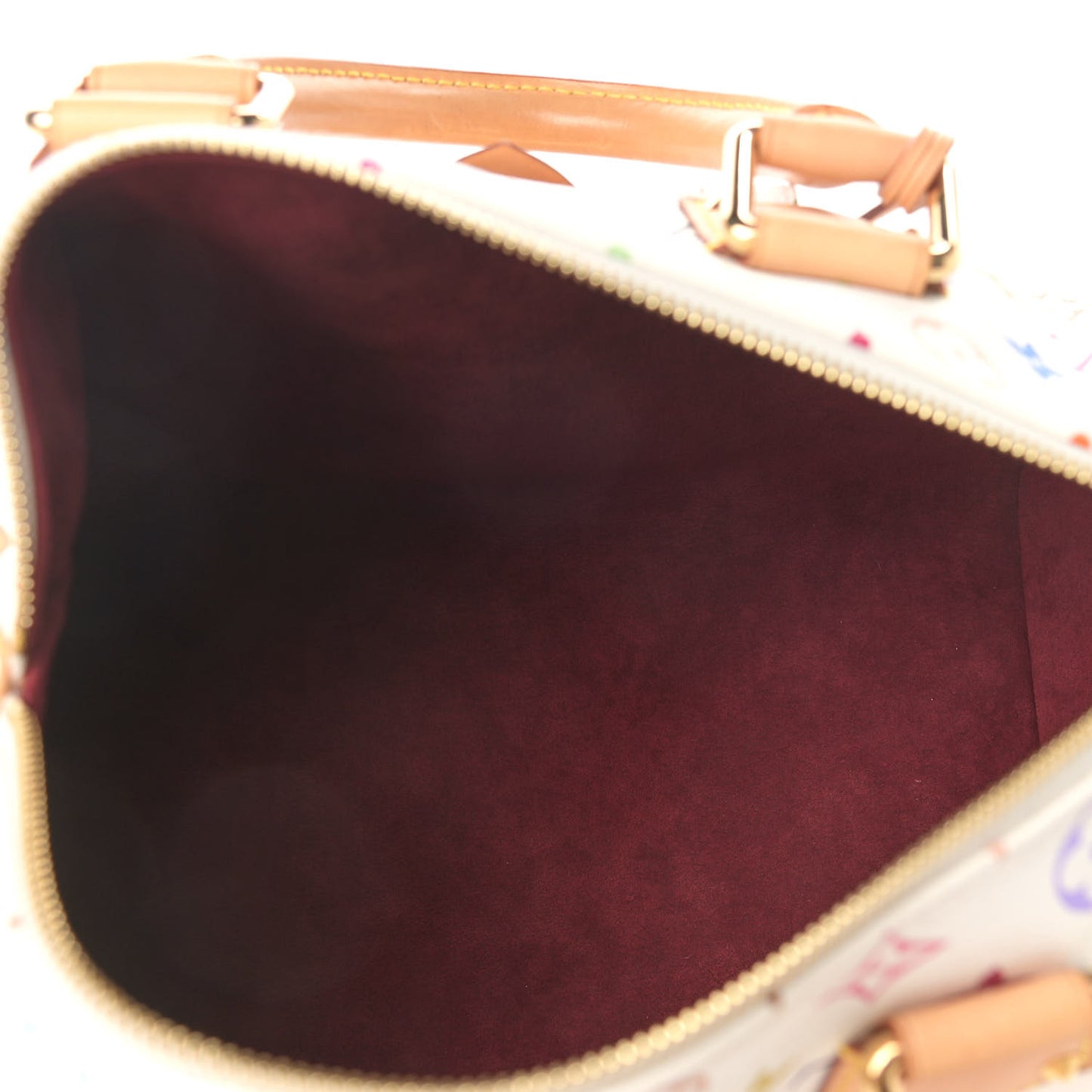 Monogram Multicolor Speedy 30 White