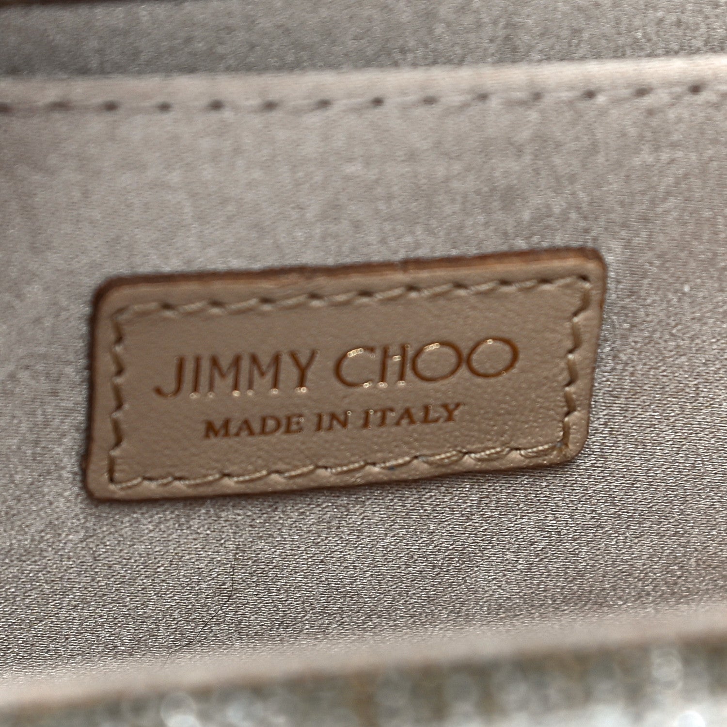 Jimmy Choo Acrylic Glitter Candy Clutch Champagne 6 of 14