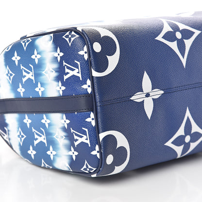 Louis Vuitton Monogram Escale Speedy Bandouliere 30 Blue 7 of 10