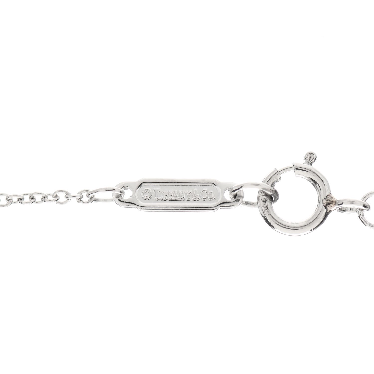 Tiffany Platinum Diamond Paper Flowers Pave Pendant Necklace 3 of 5