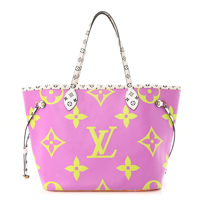 Louis Vuitton Monogram Giant Neverfull MM Pink Lilac 3 of 11