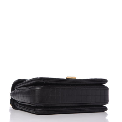 Celine Calfskin Quilted Medium C Bag Black 4 of 10