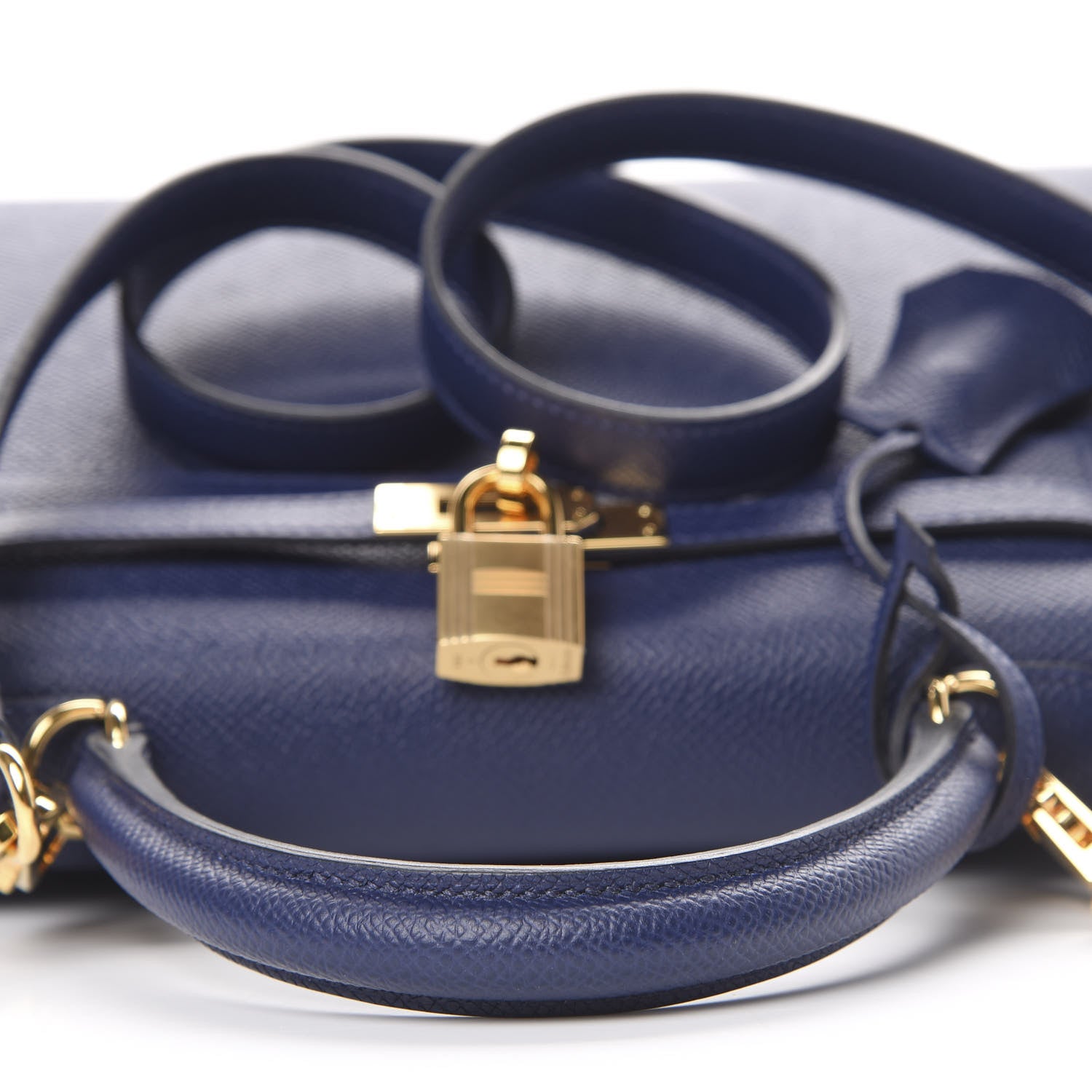 Hermes Epsom Kelly Sellier 25 Bleu Saphir 7 of 38