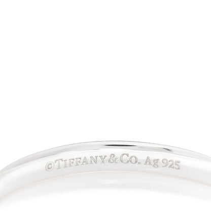 Tiffany Sterling Silver Narrow 1837 Cuff Bracelet 3 of 4