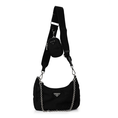 Prada Nylon Re-Edition 2005 Shoulder Bag Black 1 of 10