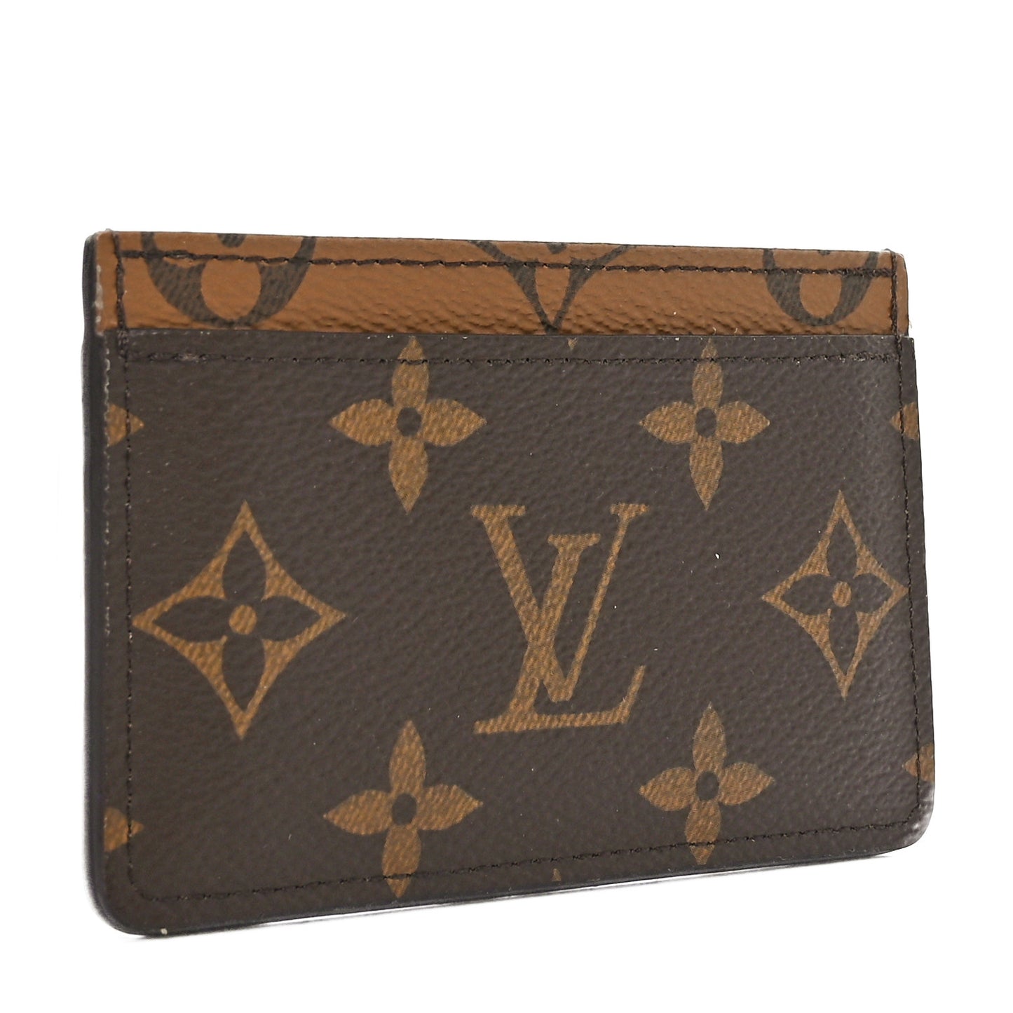 Reverse Monogram Card Holder